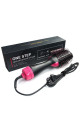 Eлектрическа четка за коса One Step Dryer, С горещ въздух, 3 в 1, Изсушаване, Четка, Маша, Мощност 1000 W, Йонна технология, 3 степени на скорост, Розов Eлектрическа четка за коса One Step Dryer, С горещ въздух, 3 в 1, Изсушаване, Четка, Маша, Мощност 1000 W, Йонна технология, 3 степени на скорост, Розов